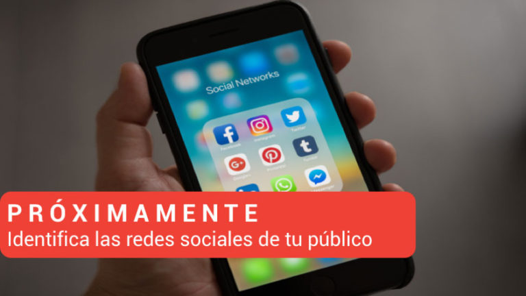Identifica las redes sociales de tu público